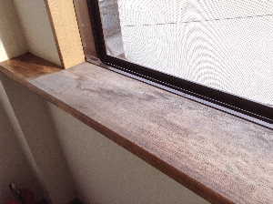 出窓の天板