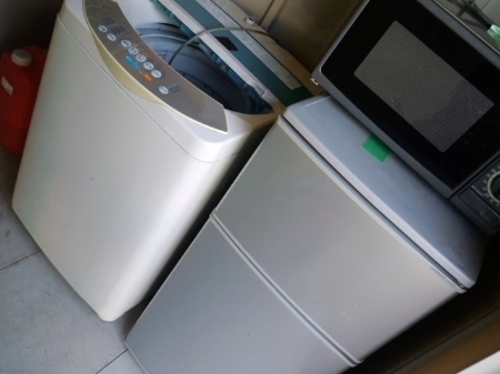 冷蔵庫と洗濯機の処分