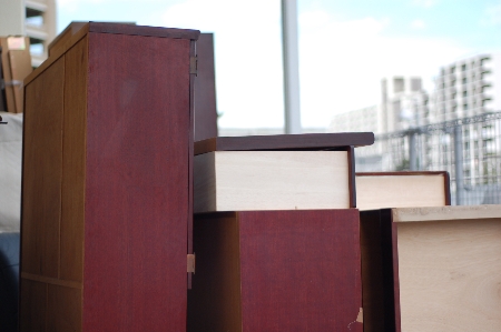 食器棚を粗大ゴミに